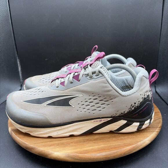 Altra Torin 4 Womens Size 11 Running Shoes Gray Pink Sneakers ALW1937F254